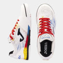 Chuteira de Futsal Joma Top Flex Rebound Mundial 2024 - Branco