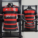 Camisa Flamengo 24/25 - Versão Jogador home + Patrocionios - Lançamento